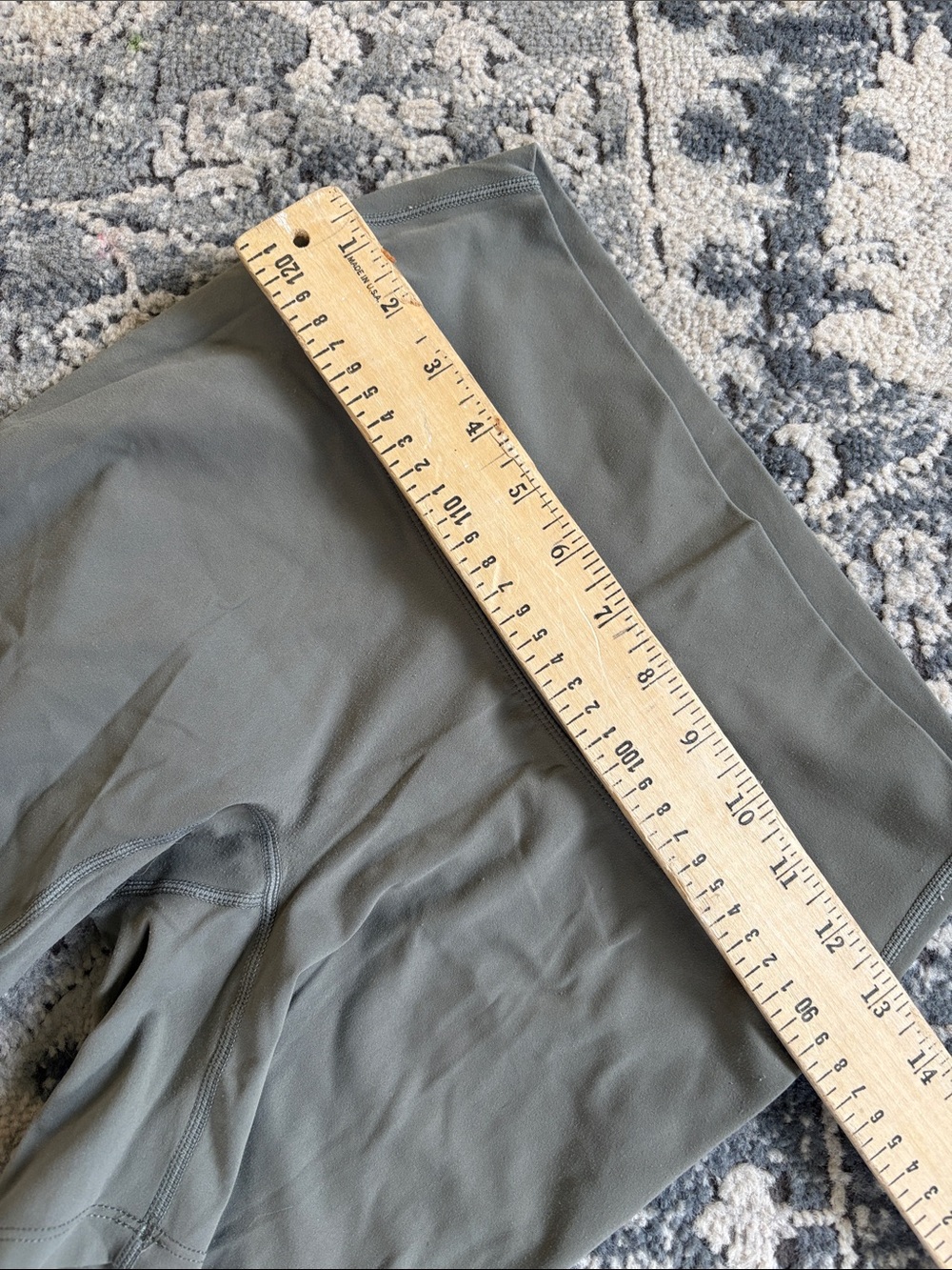Adanola | Ultimate Crop Shorts | Olive Green | M - Picture 5 of 6